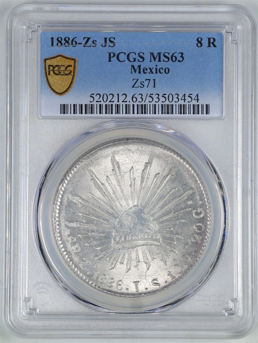 1886 Silver Second Republic of Mexico Coins for sale | eBay