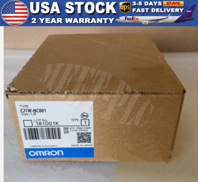 1PC Omron CJ1W-NC881 PLC Position Control Unit Module CJ1WNC881 New In Box