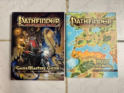 Pathfinder, Paizo, GameMastery Guide & Inner Sea Poster Map Folio, Englisch