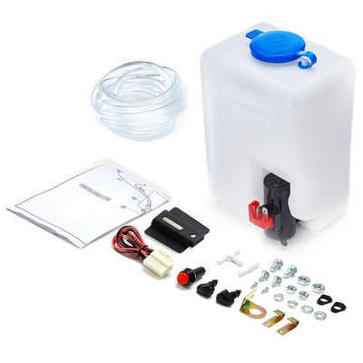 #ad #ad KEMIMOTO Universal Car Windshield Washer Pump Washer Fluid Reservoir Bottle Kit $19.99