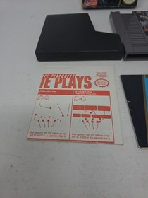 NFL Football Nintendo NES Complete With Box And Manual CIB