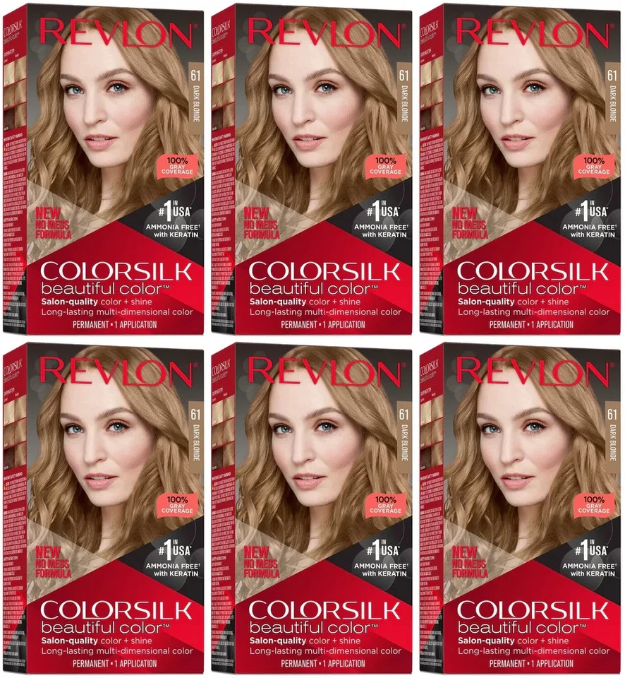 Silk Permanent Hair Color # 61 Dark Blonde