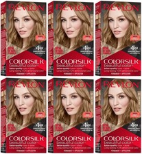  Pack of 6 - Revlon ColorSilk Permanent Hair Color  61 Dark Blonde