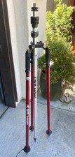 CST/berger 67-4509TMA 9ft Aluminum Prism Pole  67-4250 Bipod Survey Set