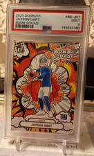 2025 Panini Donruss Bomb Squad Jaxson Dart Rookie #BS-JDT PSA 9 MINT Giants