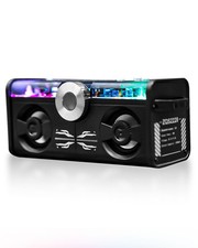 Portable Bluetooth Speaker with LED Color Changing Lights, TWS Function, TF C...