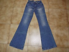 Jeans Mohave da donna vita bassa a zampa d'elefante bootcut vintage taglia 26 40