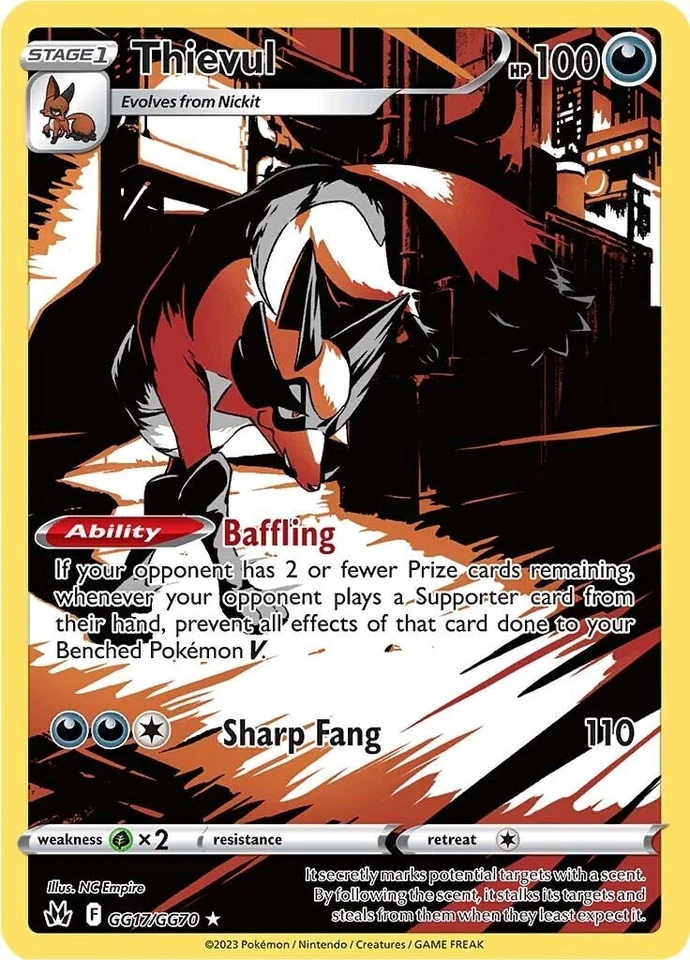 Thievul GG17/GG70 Crown Zenith: Galarian Gallery