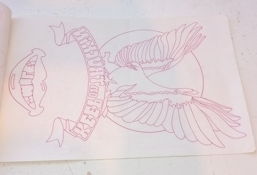 Tri-chem Transfer Design Sheets DYNAMITE Vintage 1970s Hot Iron On Transfers - Picture 4 of 9