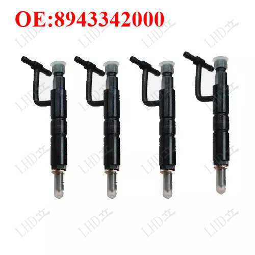 Fuel Injector 8943342000 For Mustang Bobcat 843 853 1213 960 2060 Loader 4JB1, - Picture 1 of 4