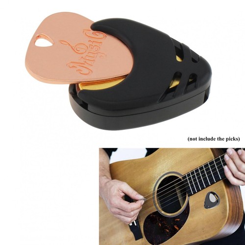 Pick Holder Stick-on Guitar with Adhesive Back for Acoustic Guitar Bass Ukulele - Picture 4 of 9