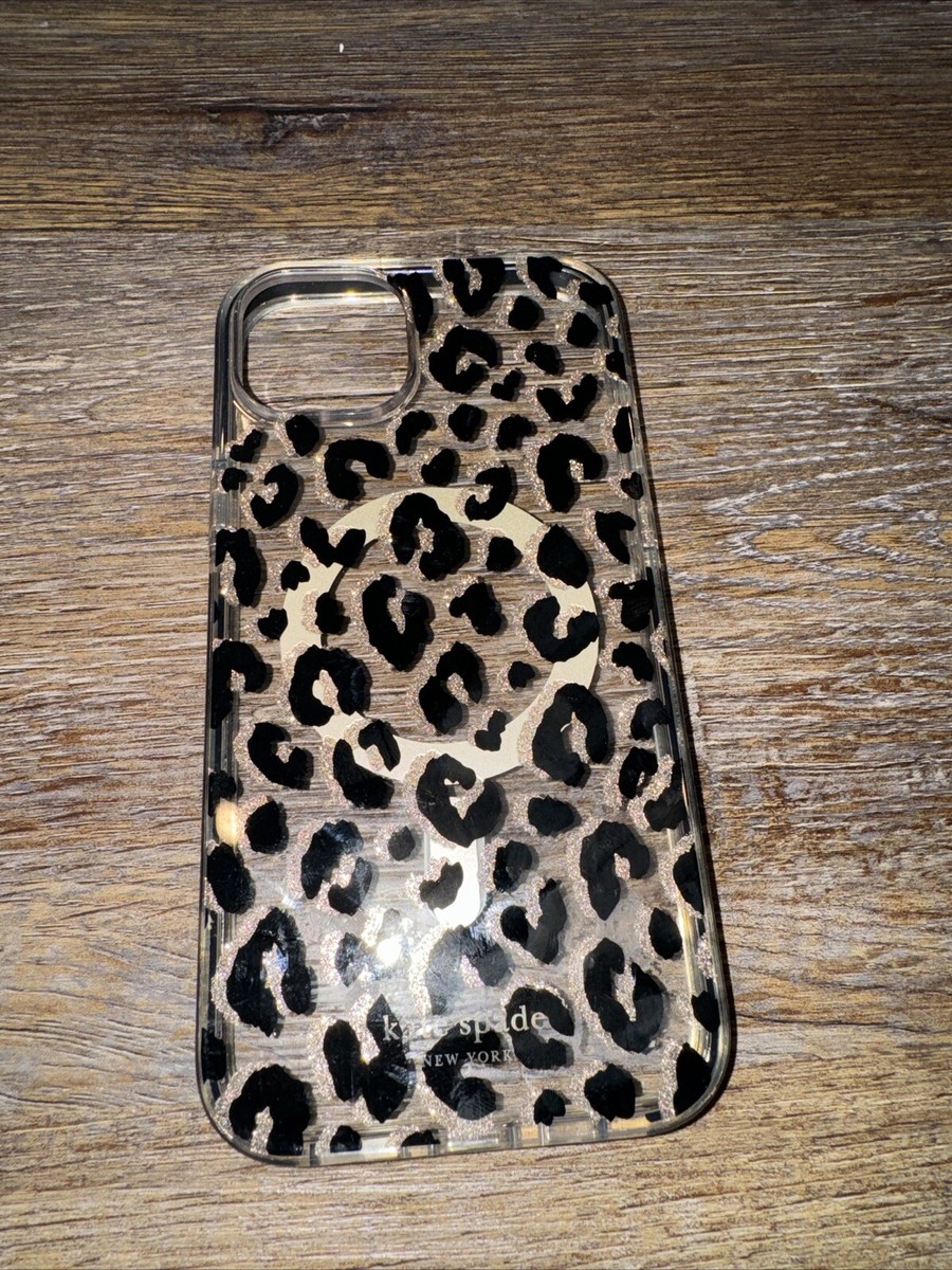 Kate Spade New York City Leopard Hardshell Phone Case iPhone 13 6.1" (2021) Kate Spade New York City Leopard Hardshell Phone Case iPhone 13 6.1" (2021)