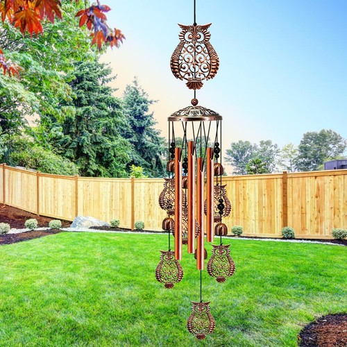 Retro Iron Wind Chime Hanging Ornament Vintage Pendant forHome Decoration Design - Picture 5 of 12