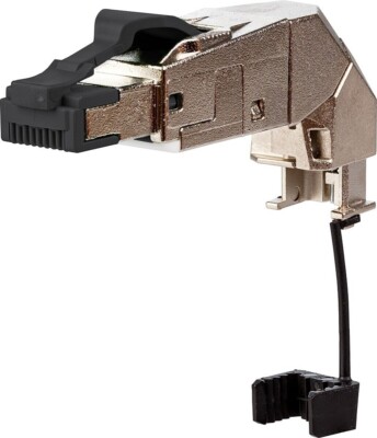 Metz Connect RJ45 Stecker Cat.6A 130E405042-E Silber Steckverbinder RJ45