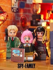 Spy x Family Minifigure Set – Custom Brick Figures