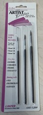 NEW LINZER Le Jour No. 2, 4, 6 ARTIST 3-pc. ROUND PAINT BRUSH, AS38 / LJ800