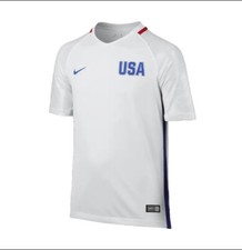NEW NIKE YOUTH US SOCCER 2016 STADIUM HOME WHITE JERSEY YOUTH XL (845367-100)