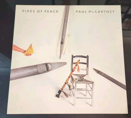 Paul McCartney Pipes Of Peace Vinyl LP Album Record 1983 Wings The Beatles 80s