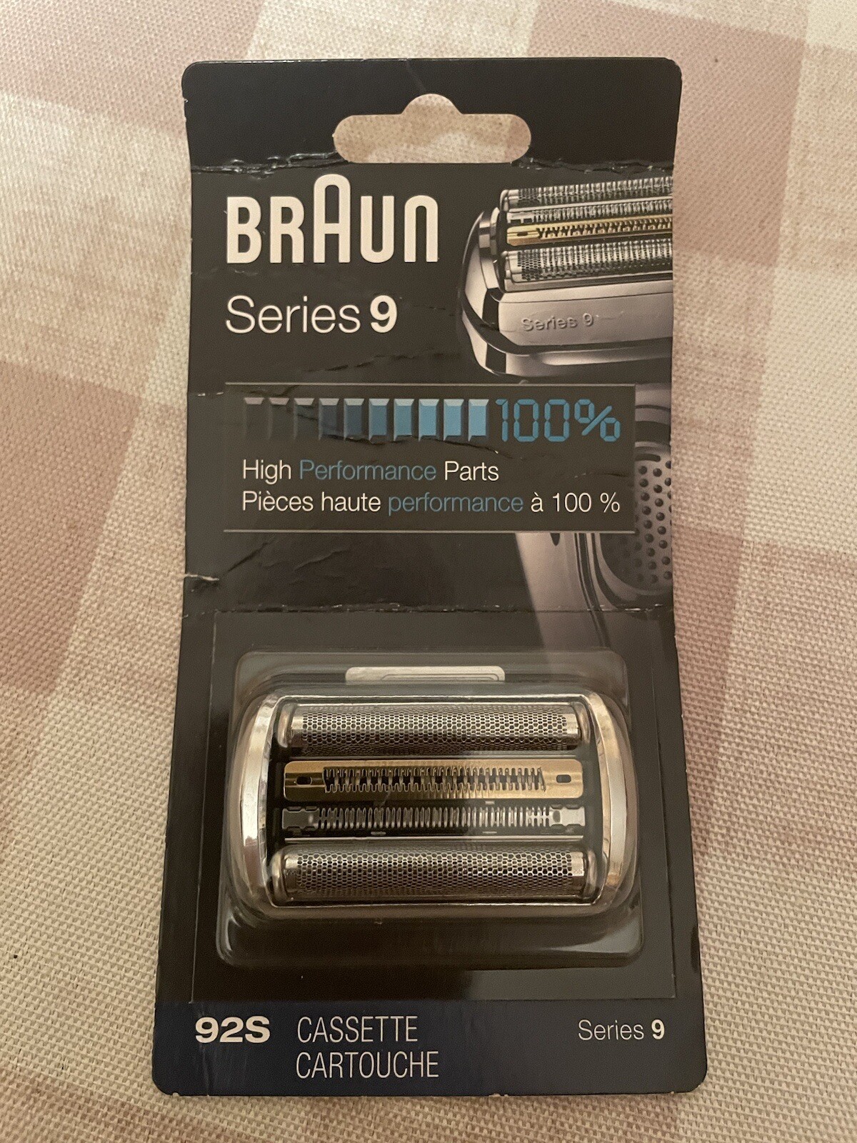 Braun 92S Series 9 Replacement Shaver Head Silver UPC 069055876145 eBay