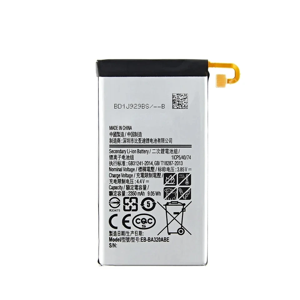 BATERÍA NUEVA PARA SAMSUNG GALAXY A3 A320 2017 A320F EB-BA320ABE 2350MAH Foto 4 de 4
