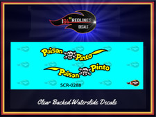 1/64  'Poison Pinto' Replica Decal SCR-0288