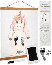 Unicorn Baby Footprint handprint Kit Newborn Kit Maker Keepsake Memories NEW