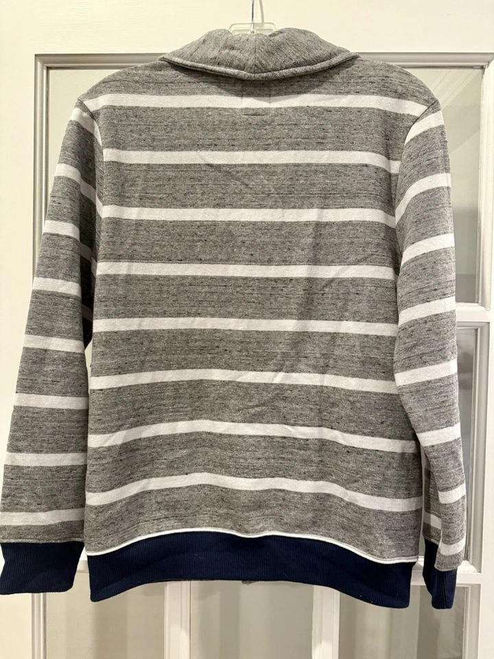 Новый молодежный XL 14/16 мальчиков старый темно-кардиган свитер - Изображение 2 из 4