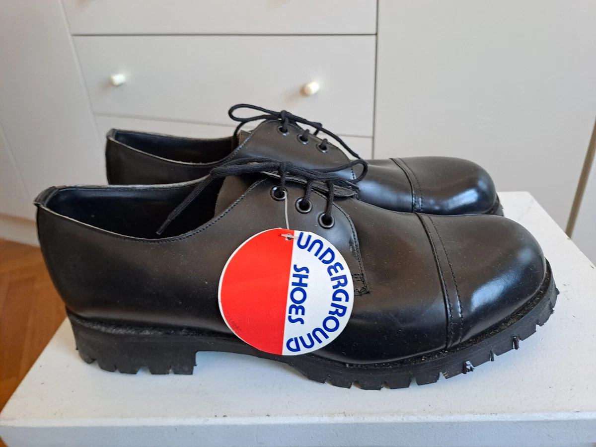 Scarpe Underground Vintage anni 90 UK9 US10 43 Rangers Made in England NOS 7114
