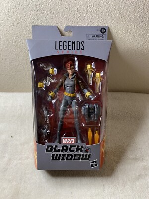 Marvel Legends Black Widow Gray Suit Walmart Exclusive NIB Mint