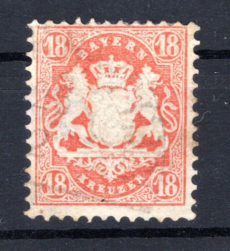 Bavaria 27Xb Good Watermark Stamped Gepr. (BA5937