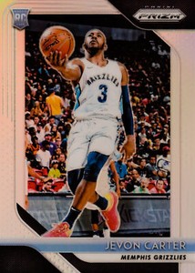 2018-19 Panini Prizm Basketball Base #76: Jevon Carter Panini Prizm Silver