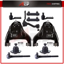 11 Pcs For 1984-2004 Chevrolet S10 Front Control Arm And Ball Joint Tie Rod End