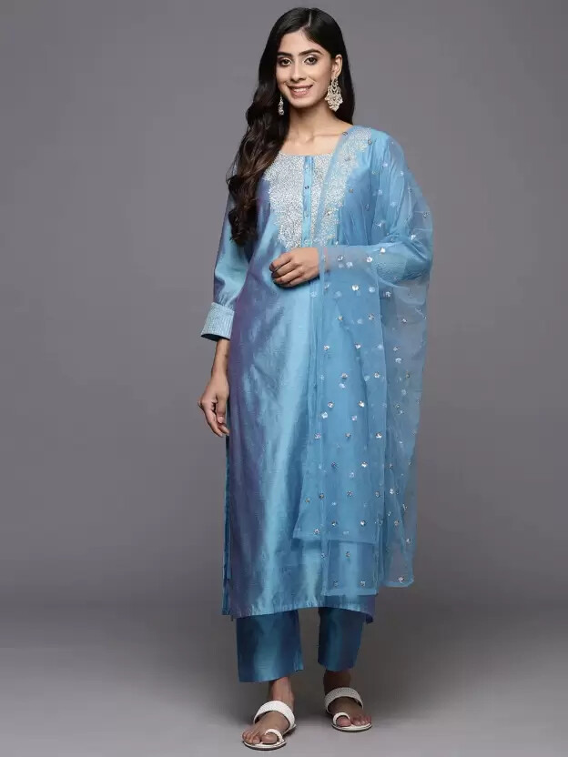 Designer Bollywood Kurti Pant Set Indian Women's Beautiful Ethnic Salwar Kameez