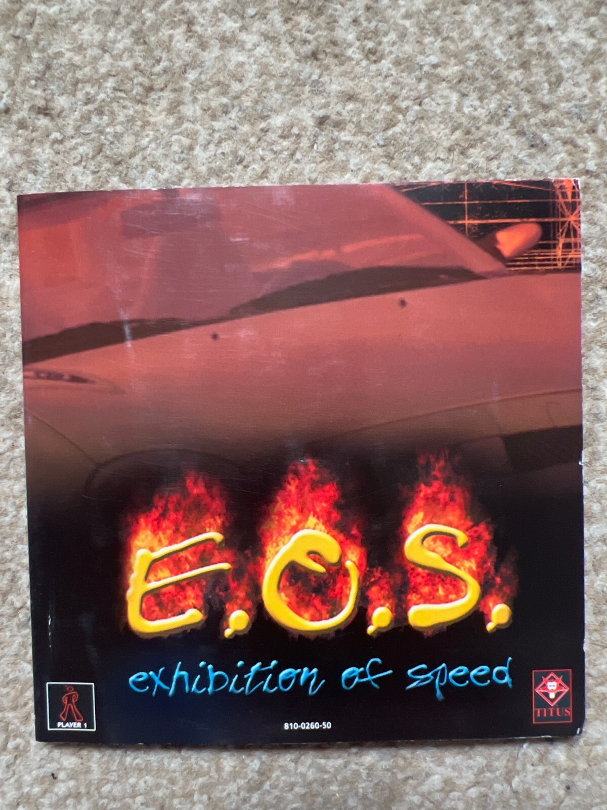 Exposición de Velocidad SEGA Dreamcast Manual SOLAMENTE - Folleto de Instrucciones de Repuesto