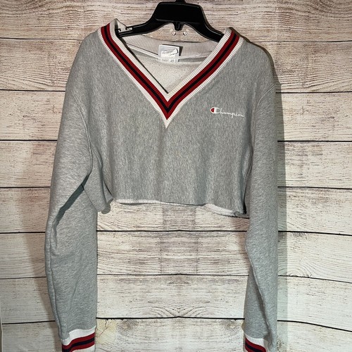 Champion Womens Crop Top Reverse Weave 