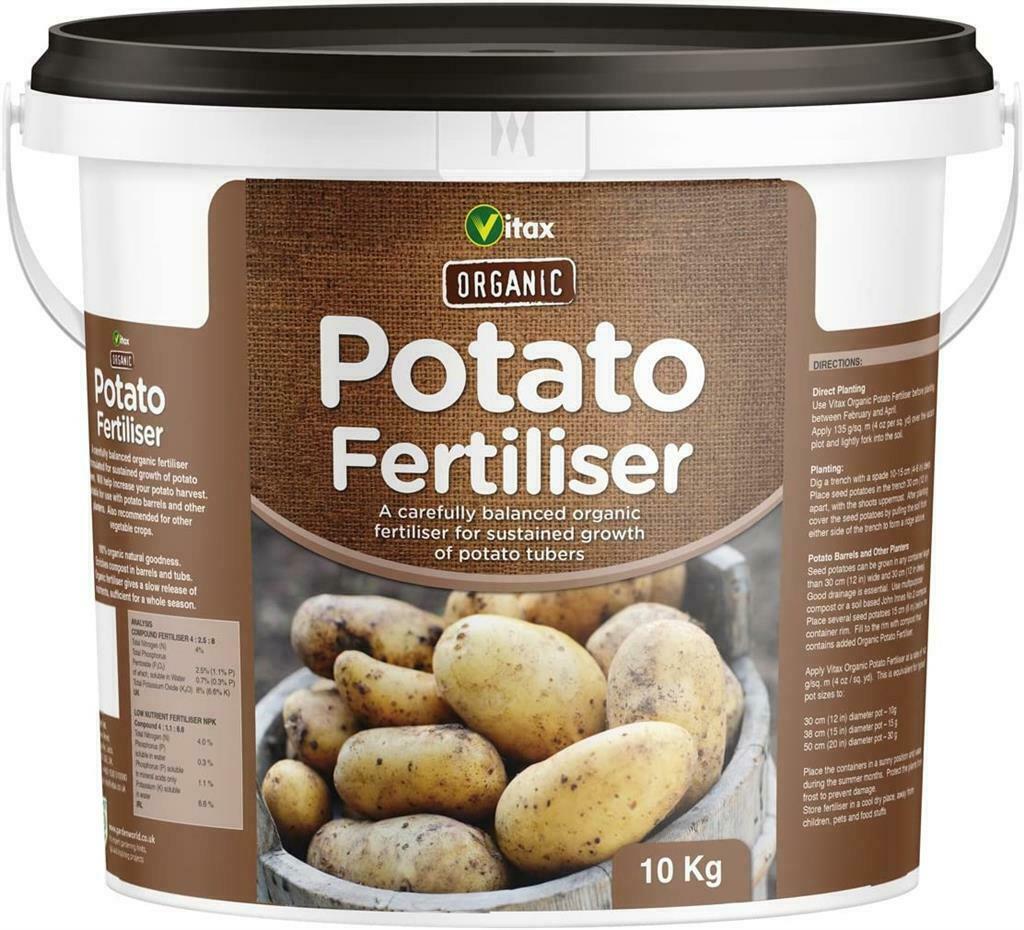Vitax Organic Potato fertiliser 4.5Kg For Best Potato Growth Ready To Use New
