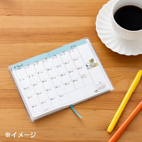 Sanrio 454648 Snoopy Pocket Databook 2025 Notebook (inizia ottobre 2024) - Foto 8 di 8