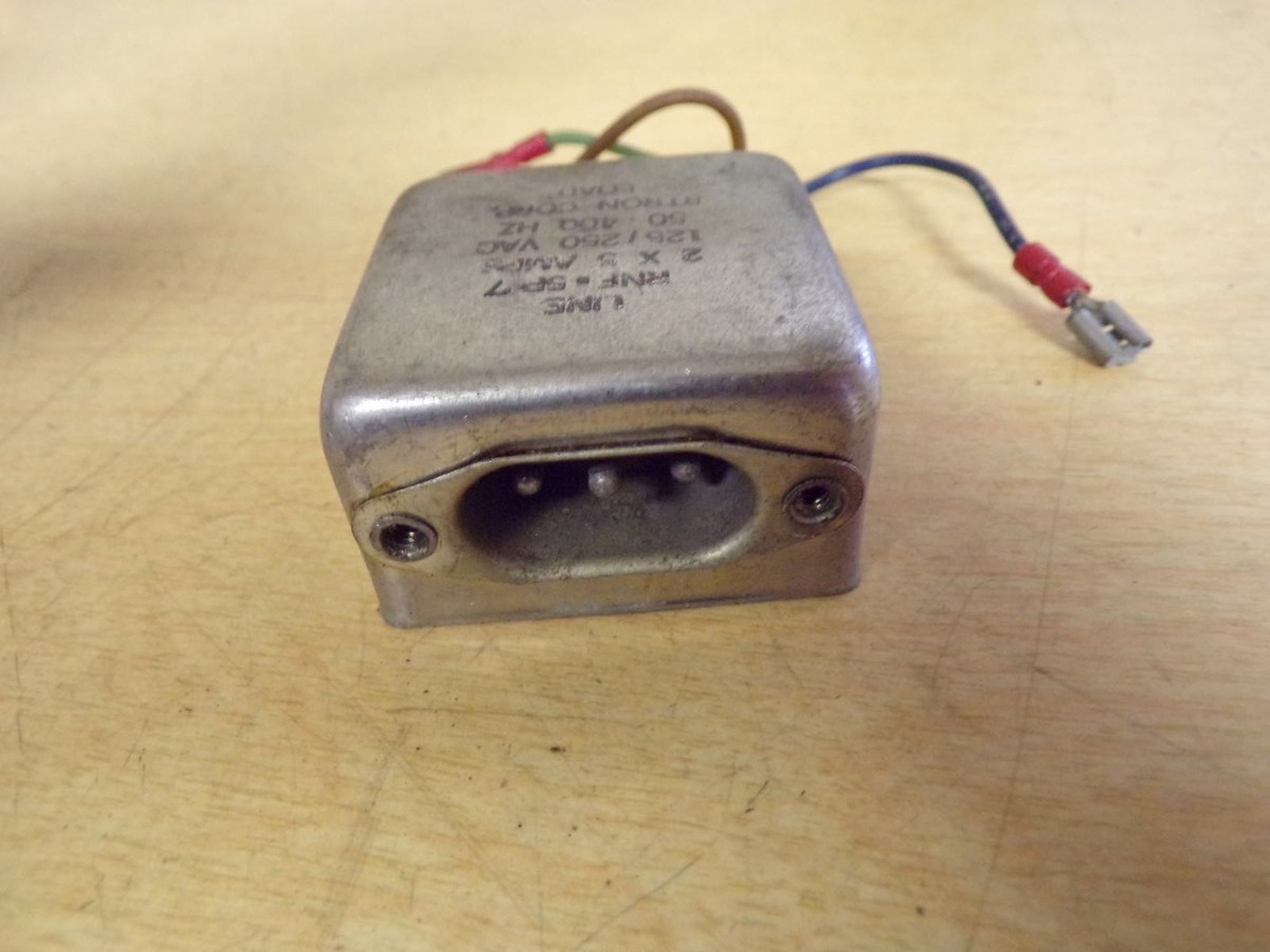 Line Filter RNF 5P7 2X5Amps 125/250 VAC 50-400 Hz *FREE SHIPPING