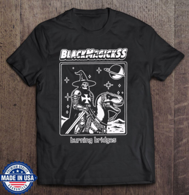 #ad #ad Black Magick SS Band Burning Bridges Cotton T Shirt Full Size S 5XL $18.99
