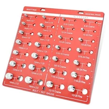 Square 28 Specifications Thread Checker Nut and Bolt Thread Checker High Qual...