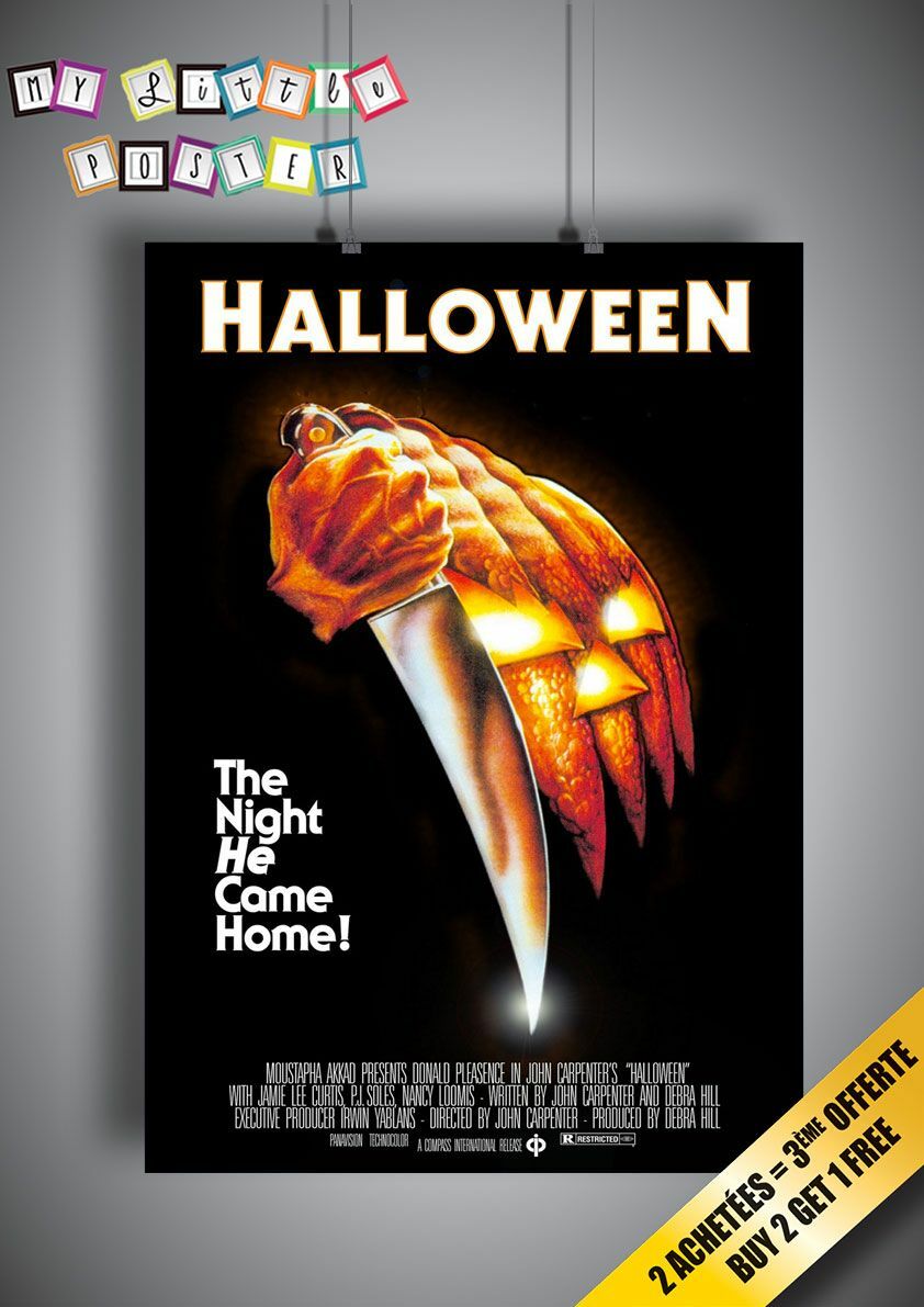 Halloween Original Cartel Película Horror