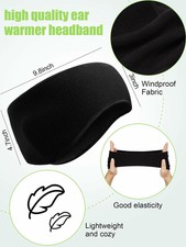 Women's Men's Ear Warmer Winter Head Band Fleece Ski Ear Muff Stretch Hair Band