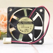 ADDA AD0612UB-D70GL D12V 0.15A 6015 6CM 2-Pin Cooling Fan