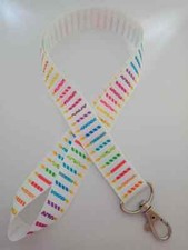 Candle print lanyard / ID holder / badge holder