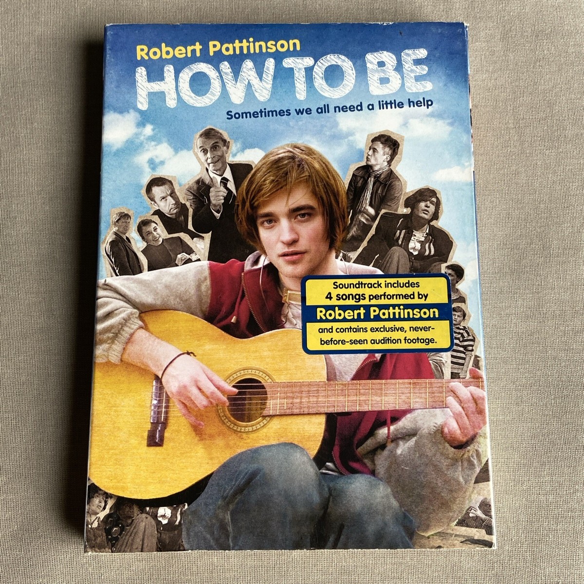 How to Be (DVD 2008 + Slipcover) RomCom Music Robert Pattinson
