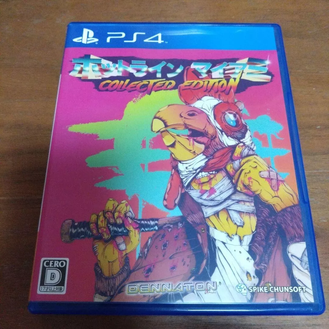 PS4 Hotline Miami Collected Edition SPIKE CHUNSOFT Japanese Tested