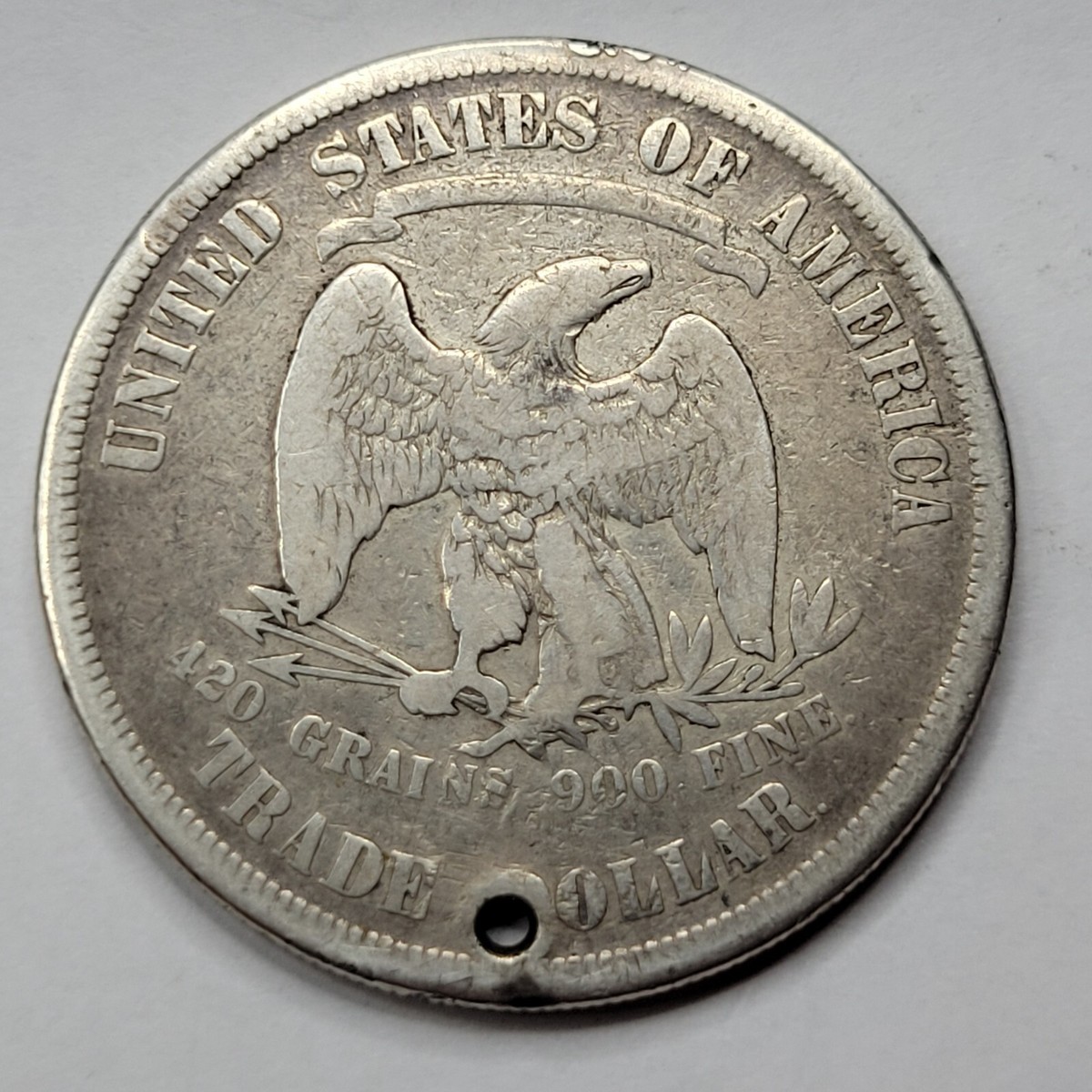 1873 P $1 Trade Silver Dollar Key Date First year Philadelphia