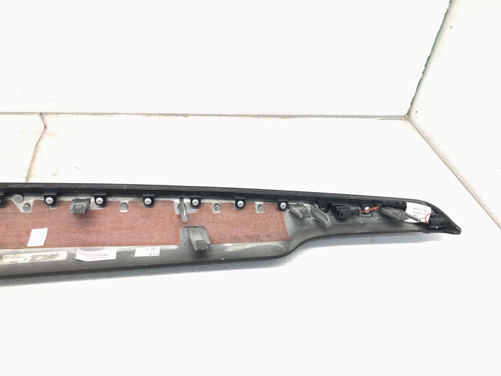 2014-2017 MASERATI QUATTROPORTE DASHBOARD WOOD TRIM MOLDING PANEL OEM