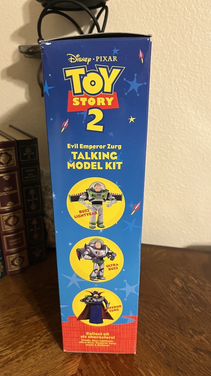 Disney Pixar Toy Story 2 Talking Model Kit Emperor Zurg 1999 MINT