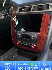 HeadUnit CarPlay Radio Stereo GPS For 2007-2013 GMC Yukon Chevy Tahoe Suburban